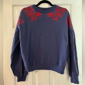 Urban Outfitters Embroidered Sweatshirt